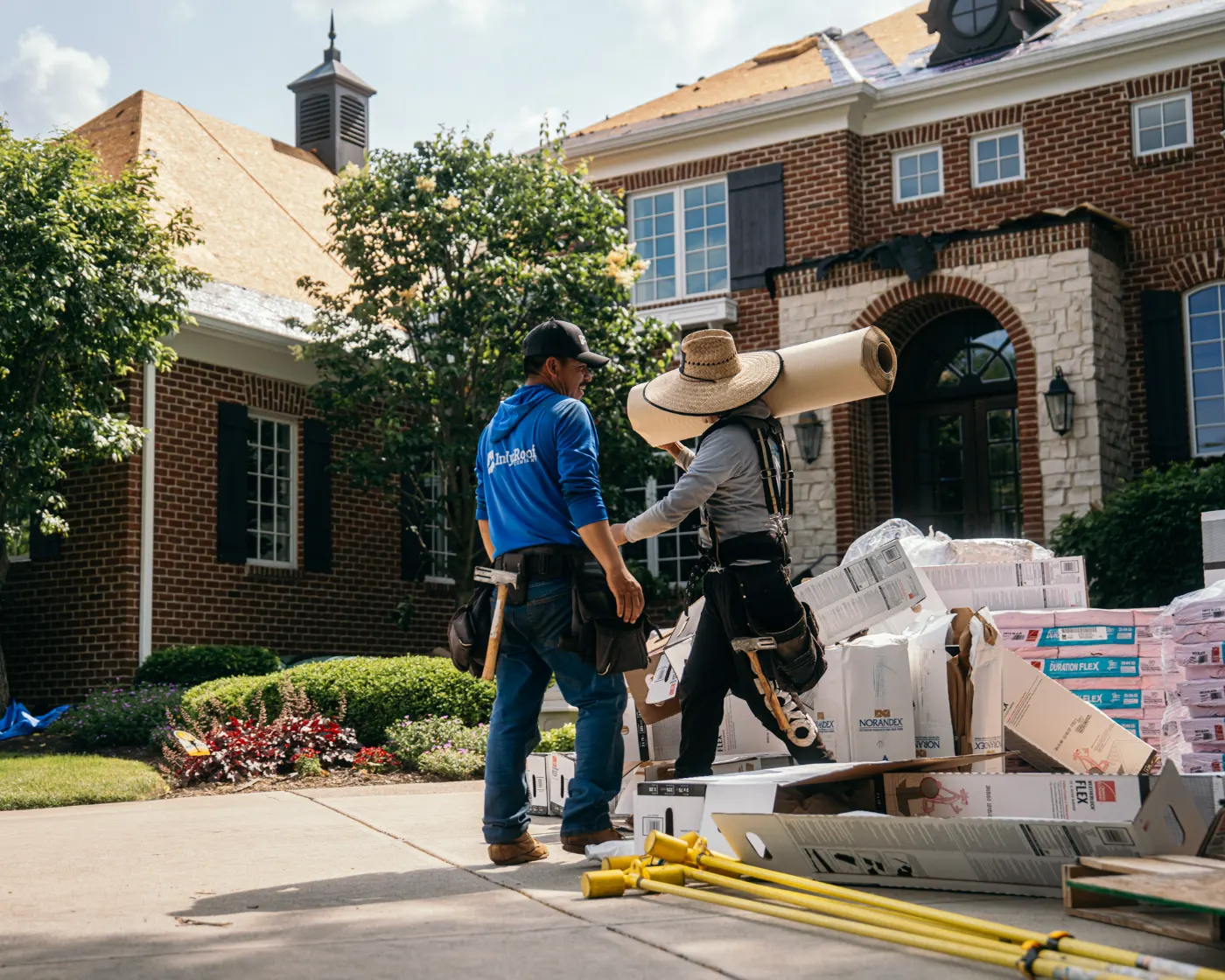Manufacturer-certified roof installation in Clay Corner